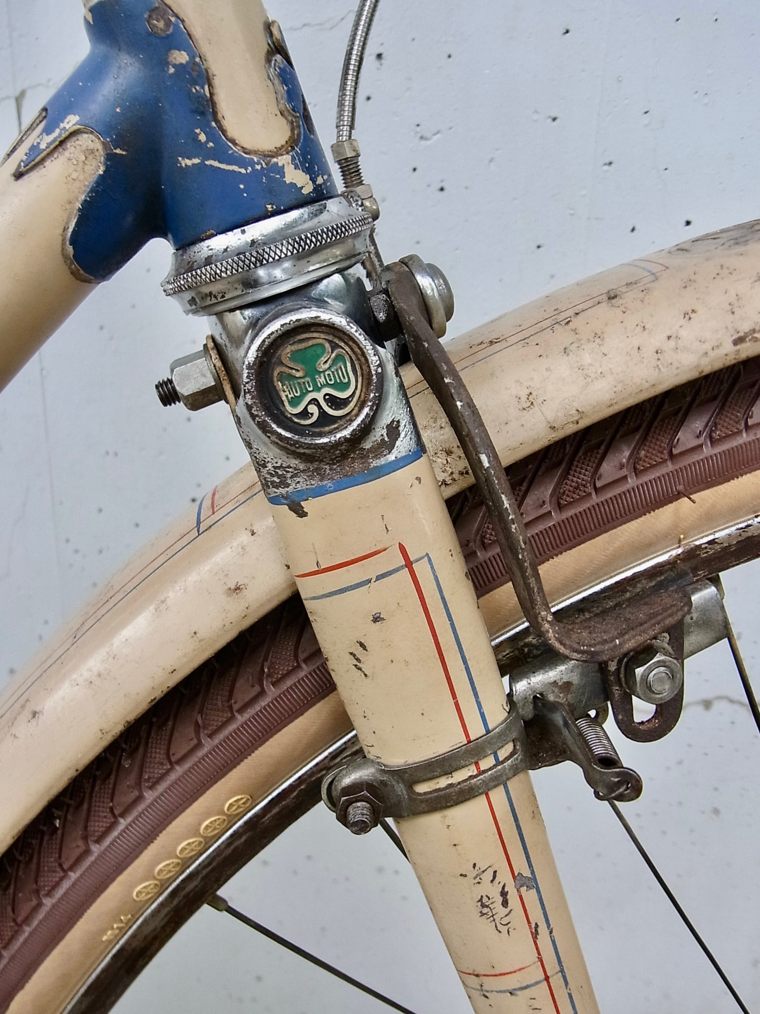 ファッション姫 通販 フランス製 30's-40's ビンテージ 自転車 Cycles AuTomoTo | veloop セット