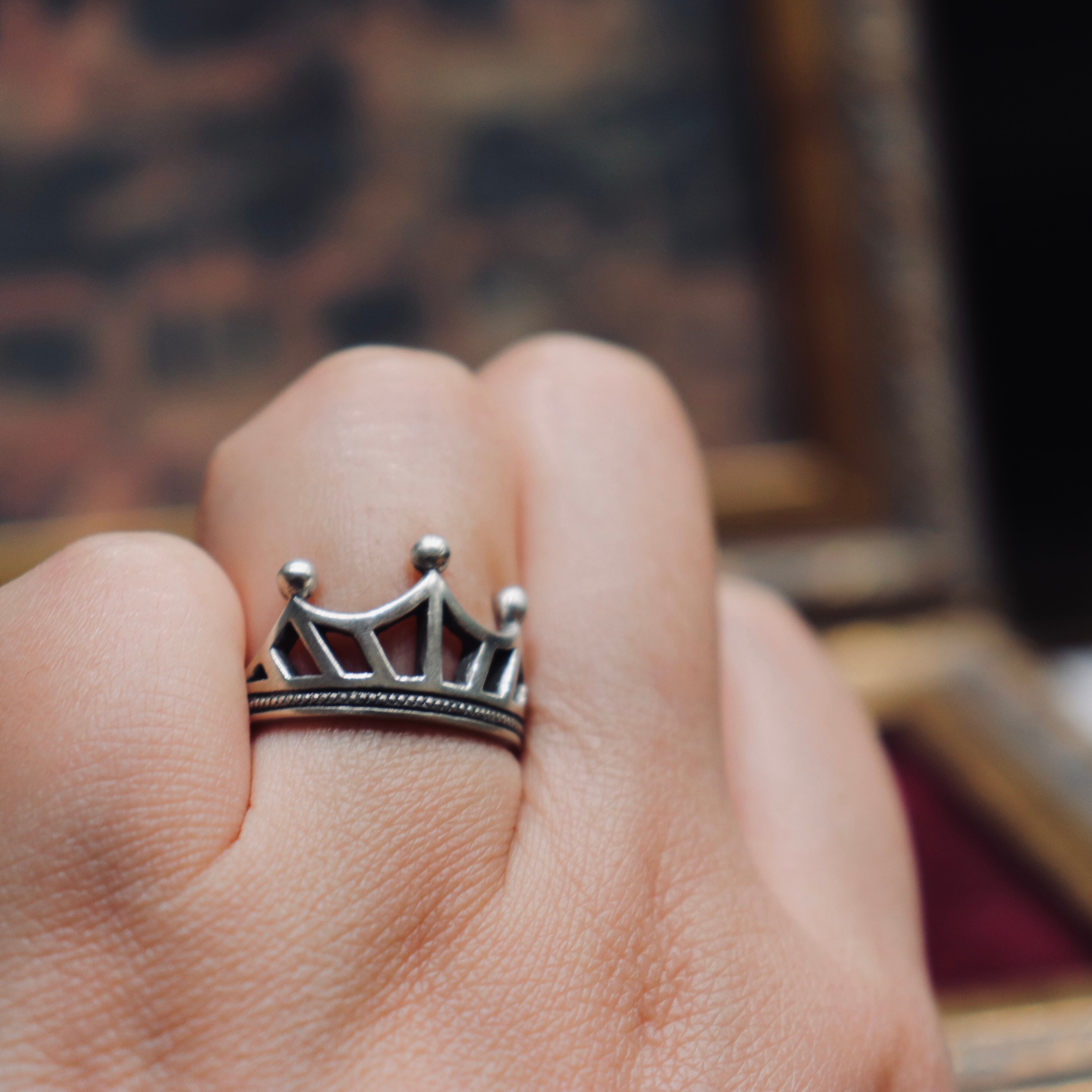 王冠のシルバーリング【受注生産】 | gocha x gocha （ごちゃごちゃ）