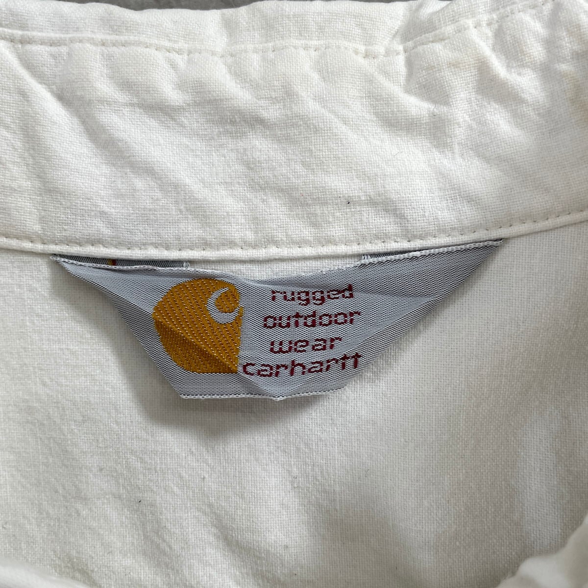 80~90年代 Carhartt カーハート半袖ワークシャツ メンズ2XL相当 古着