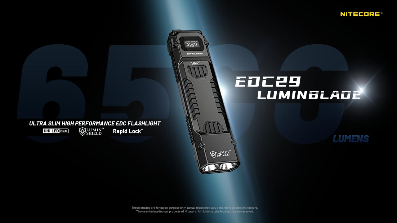 NITECORE ナイトコア　EDC29 タクティカルフラッシュライト Amazon.co.jp: Nitecore EDC29 EDC タクティカル懐中電灯、6500