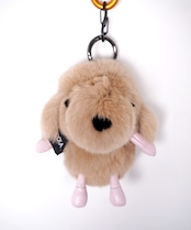 【直営限定ITEM】COOLAファーDOGGYバッグチャーム (MOCA) CQ-47526H