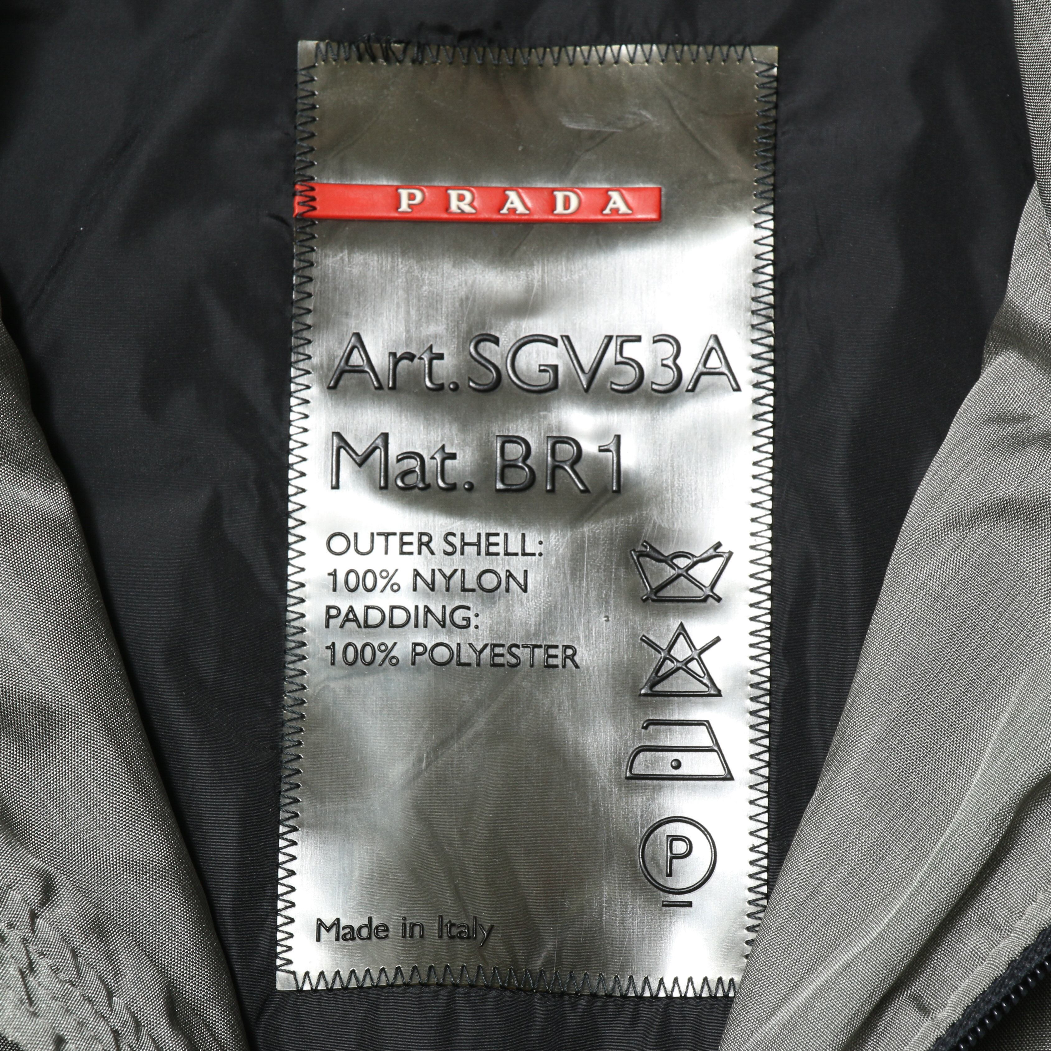 PRADA Sport 90s-00s IridescentNylonDownZipJacket | DAMMIT PRADA Sport 90s-00s IridescentNylonDownZipJacket | DAMMIT