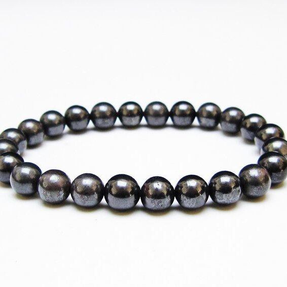 スギライト ブレスレット 8mm ブラックスギライト ブレス 一点物 メール便可 [M便 1/10] 111-42916