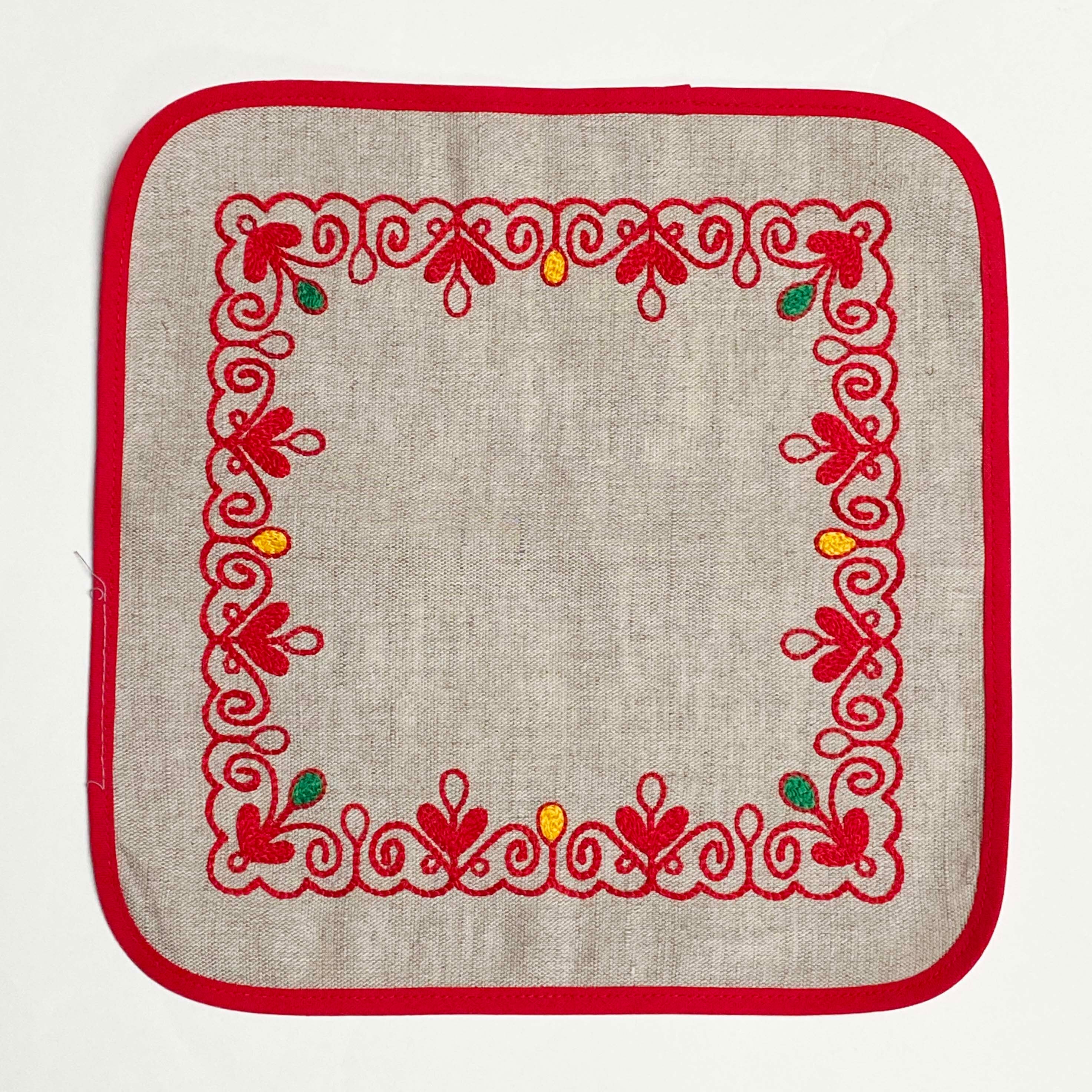 ロシアのキッチンセット（まな板・エプロン・ナプキンC）