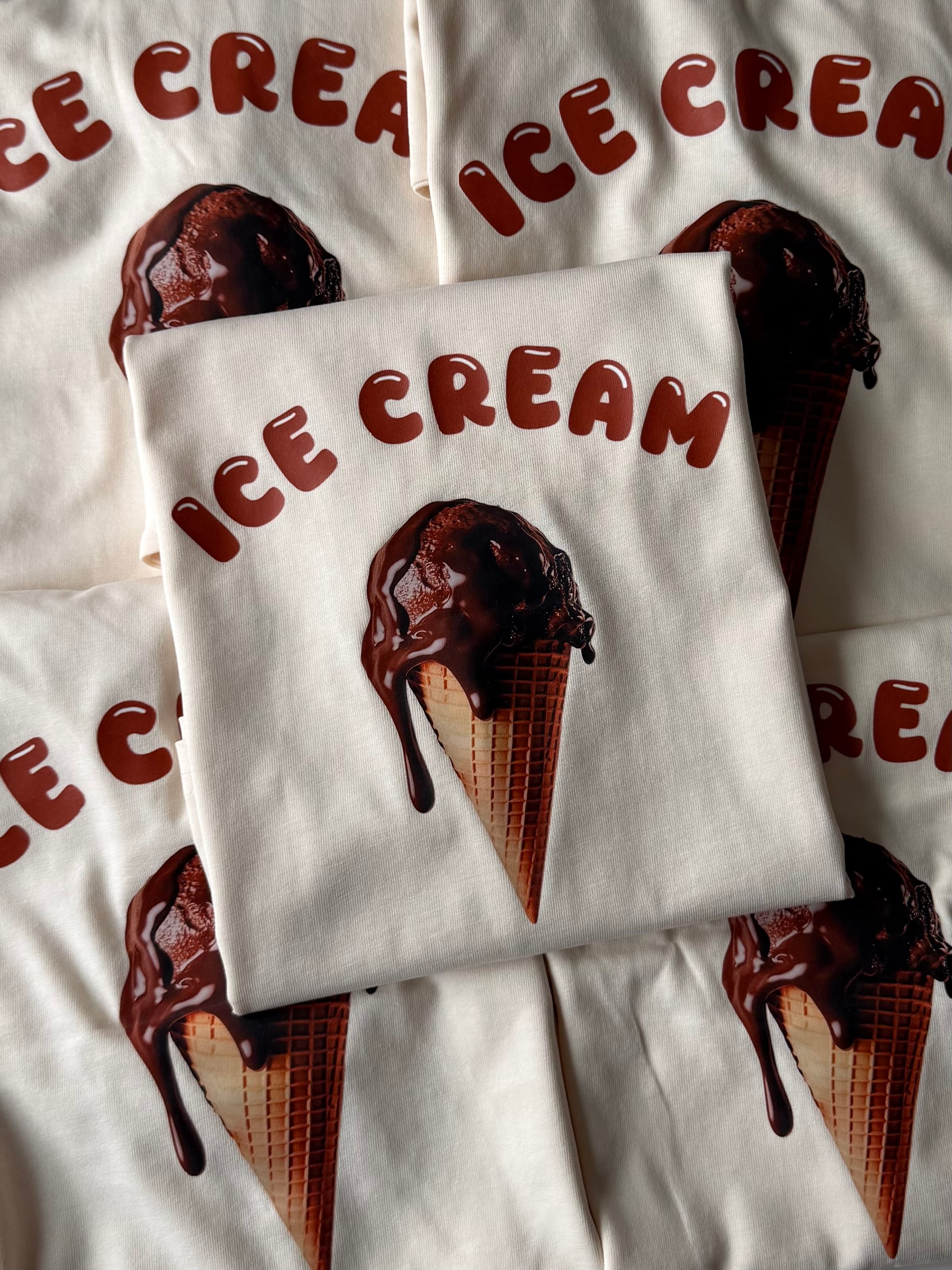 チョコ ICE CREAM Tee(90〜160cm)4322