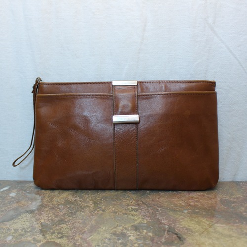 VINTAGE LEATHER CLUTCH BAG/ヴィンテージレザークラッチバッグ