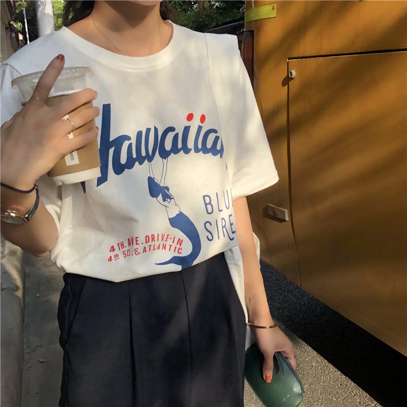 【Christian Dior BOUTIQUE】半袖白色Tシャツ 春夏