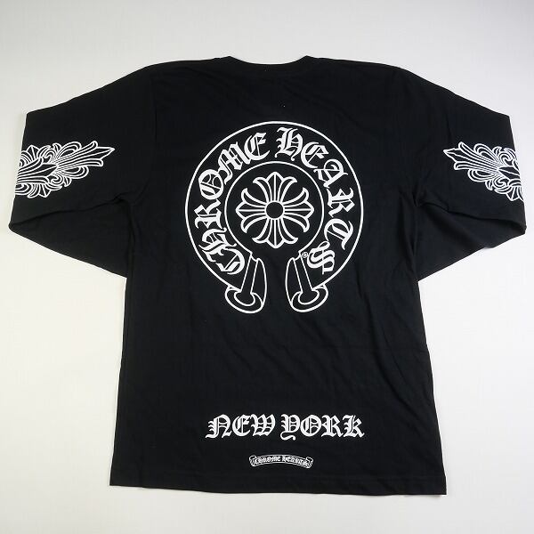 Size【S】 CHROME HEARTS クロム・ハーツ Horse Shoe L/S Tee NEW YORK
