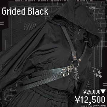 肋骨ハーネスベルト『骨抜キ』 肋骨ハーネスベルト『骨抜キ』 - 本革装飾Otori. | minne byGMO