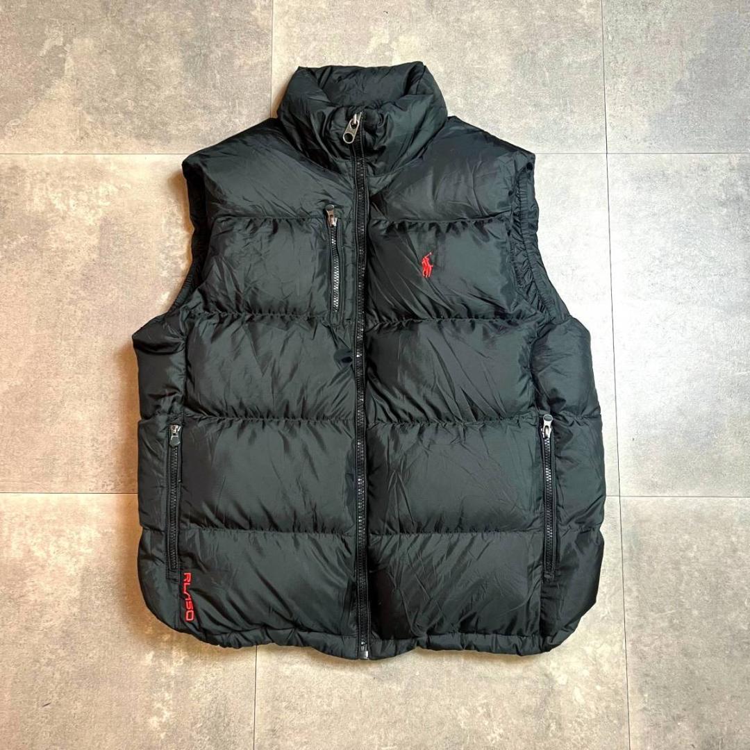 POLO Ralph Lauren RL/150 Down Puffer Vest In Black / ポロ ラルフ