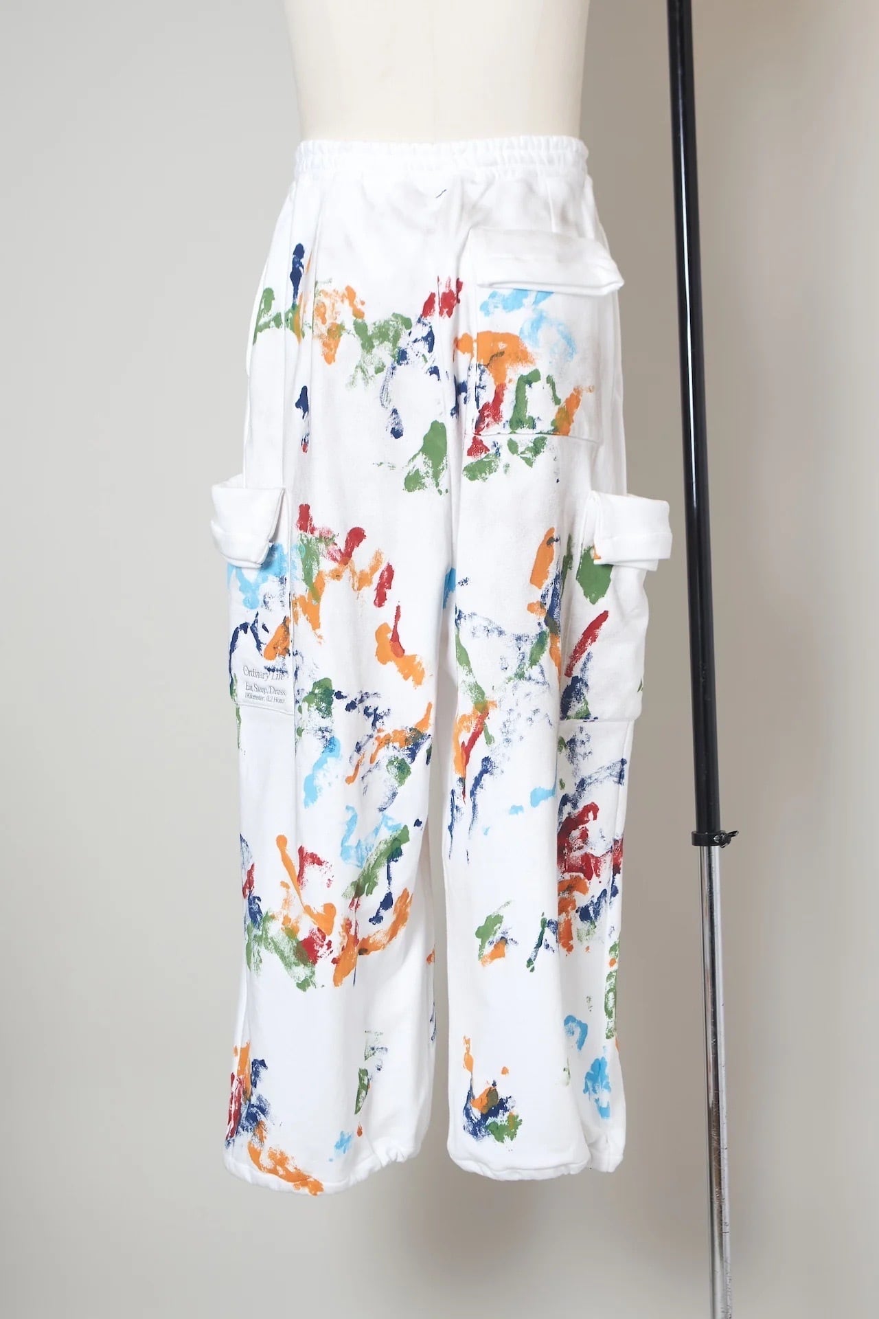 パンツ SHINYAKOZUKA 25SS Ordinary Deliveryman 25SS】SHINYAKOZUKA ORDINARY HOME DELIVERYMAN WITH HAND PAINTING