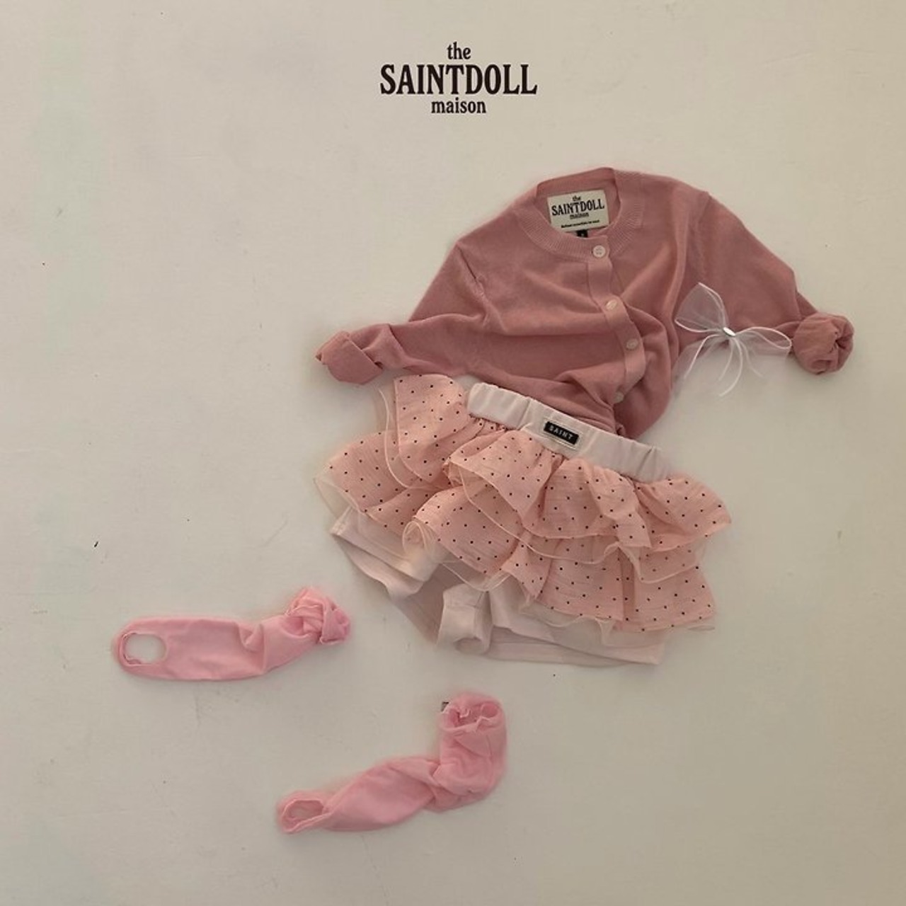 [SAINTDOLL] Shine Knee Socks (M) / [세인트돌] 샤인니삭스 (M)