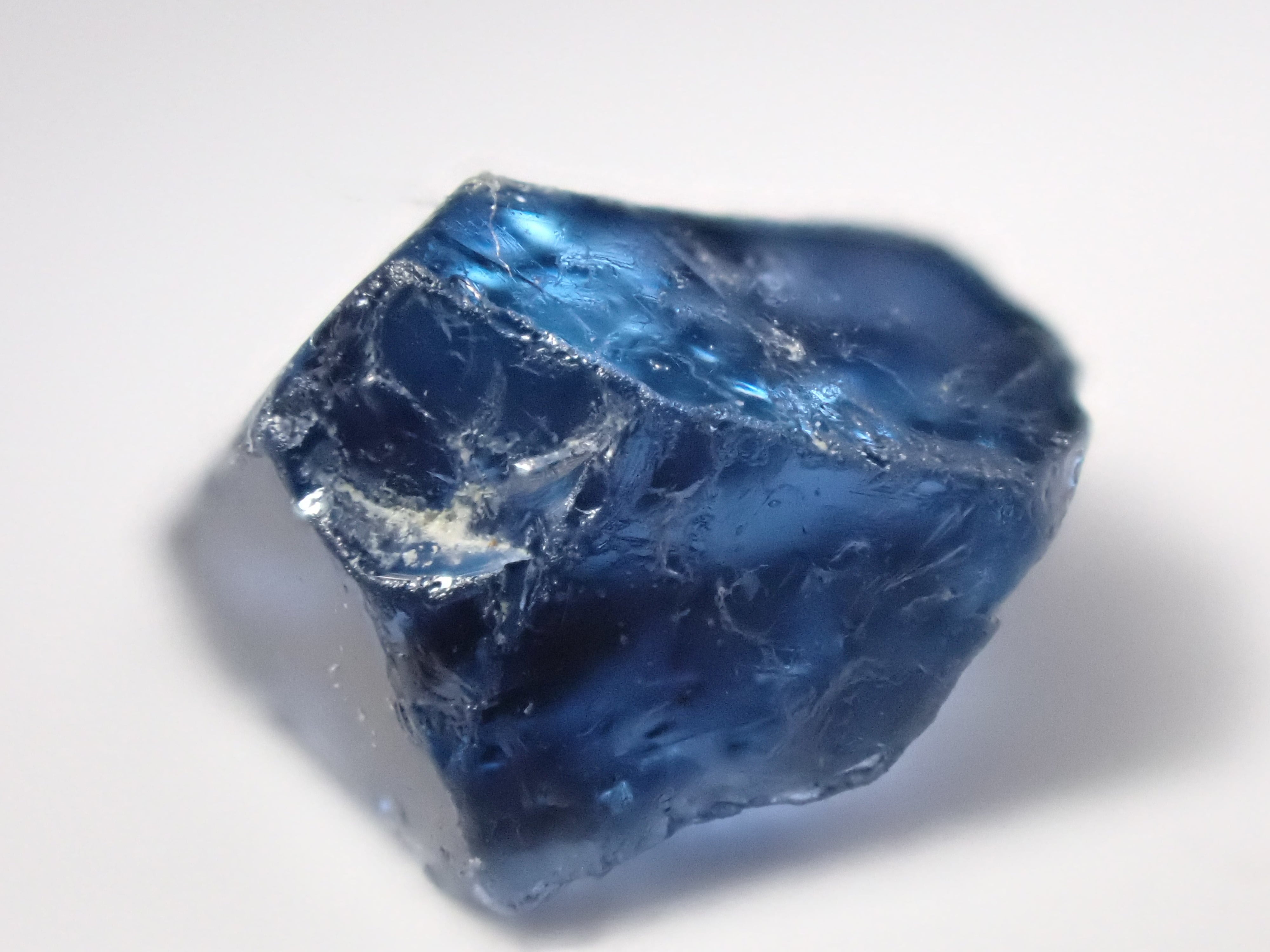 ナイジェリア産】コバルトガーナイト 亜鉛尖晶石 原石 標本No128 | 石