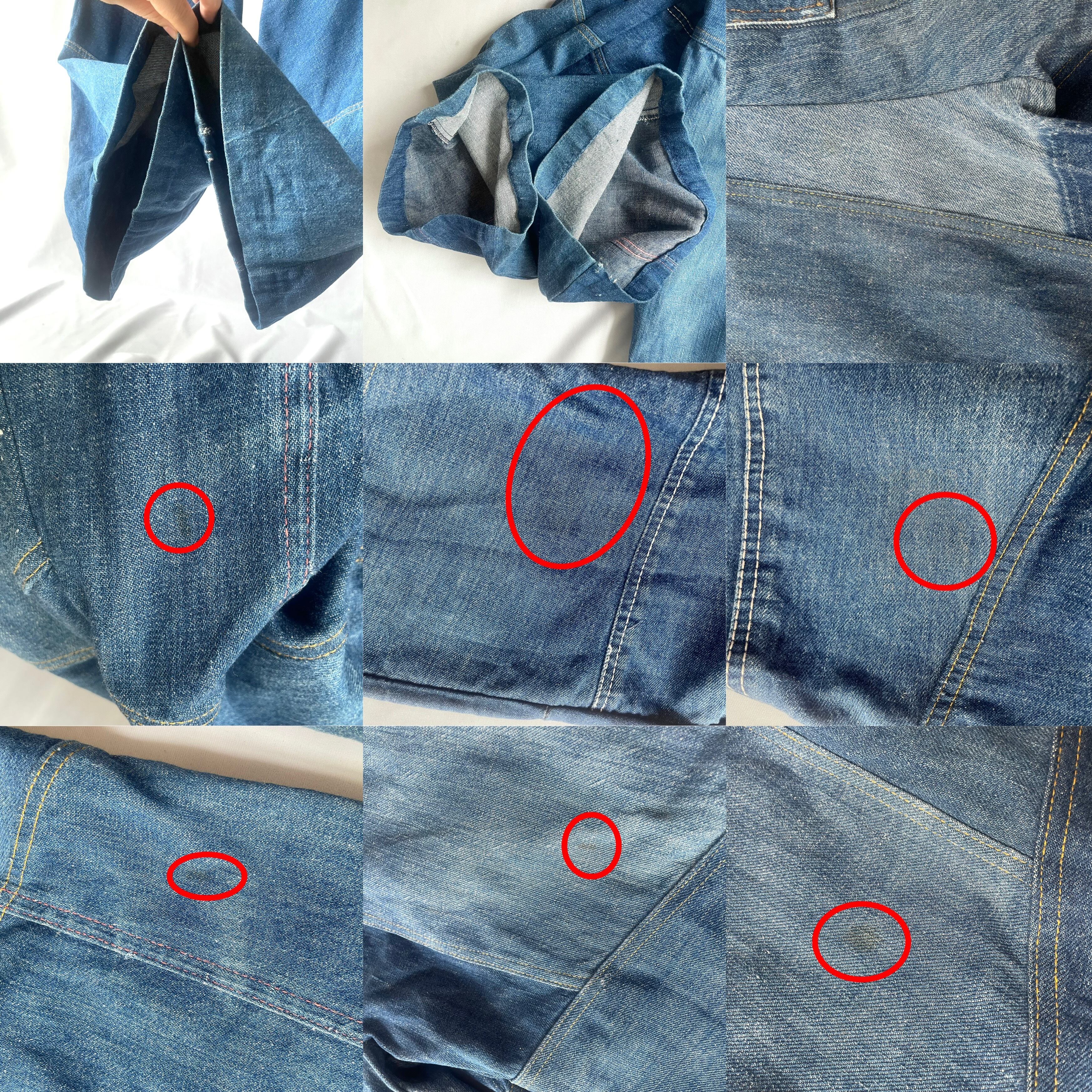 70s USA antonio guiseppe patchwork craft flare denim pants 70s USA antonio guiseppe patchwork craft flare denim pants
