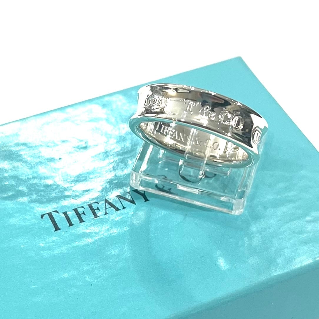 T*e様 Tiffany & Co. シルバーリング 20号 希少サイズ【TIFFANY&CO】 【20号】2559 T&CO ティファニー ナロー