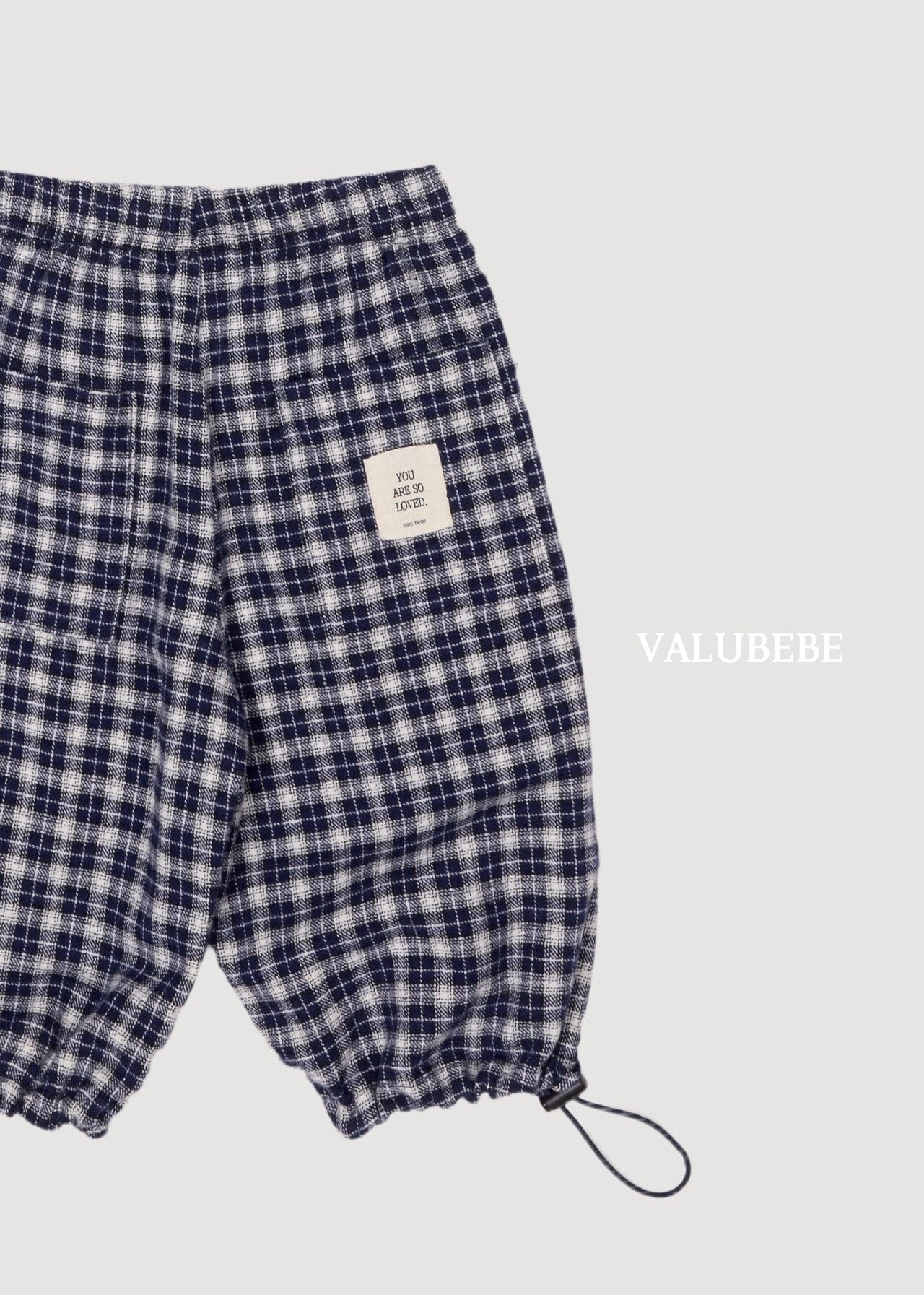 送料無料【予約】/ チェックチェックパンツ /valubebe