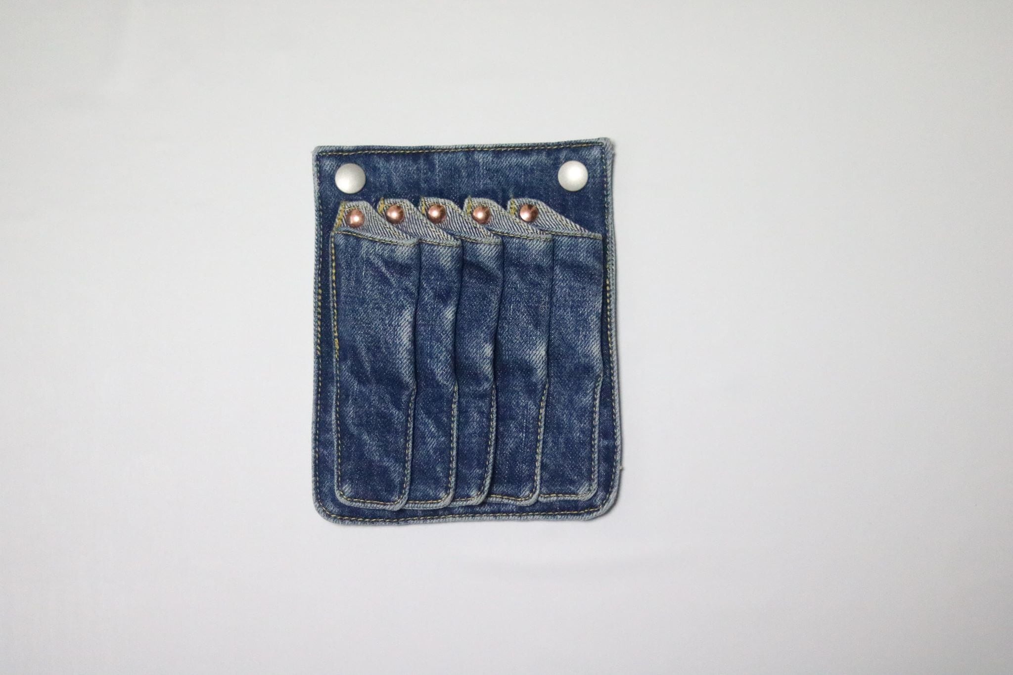 デニムシザーケース ブルー（ウォッシュ加工） | 安藤商店