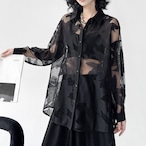 Dolman Sleeve Slim Mesh Shirt (ME450)