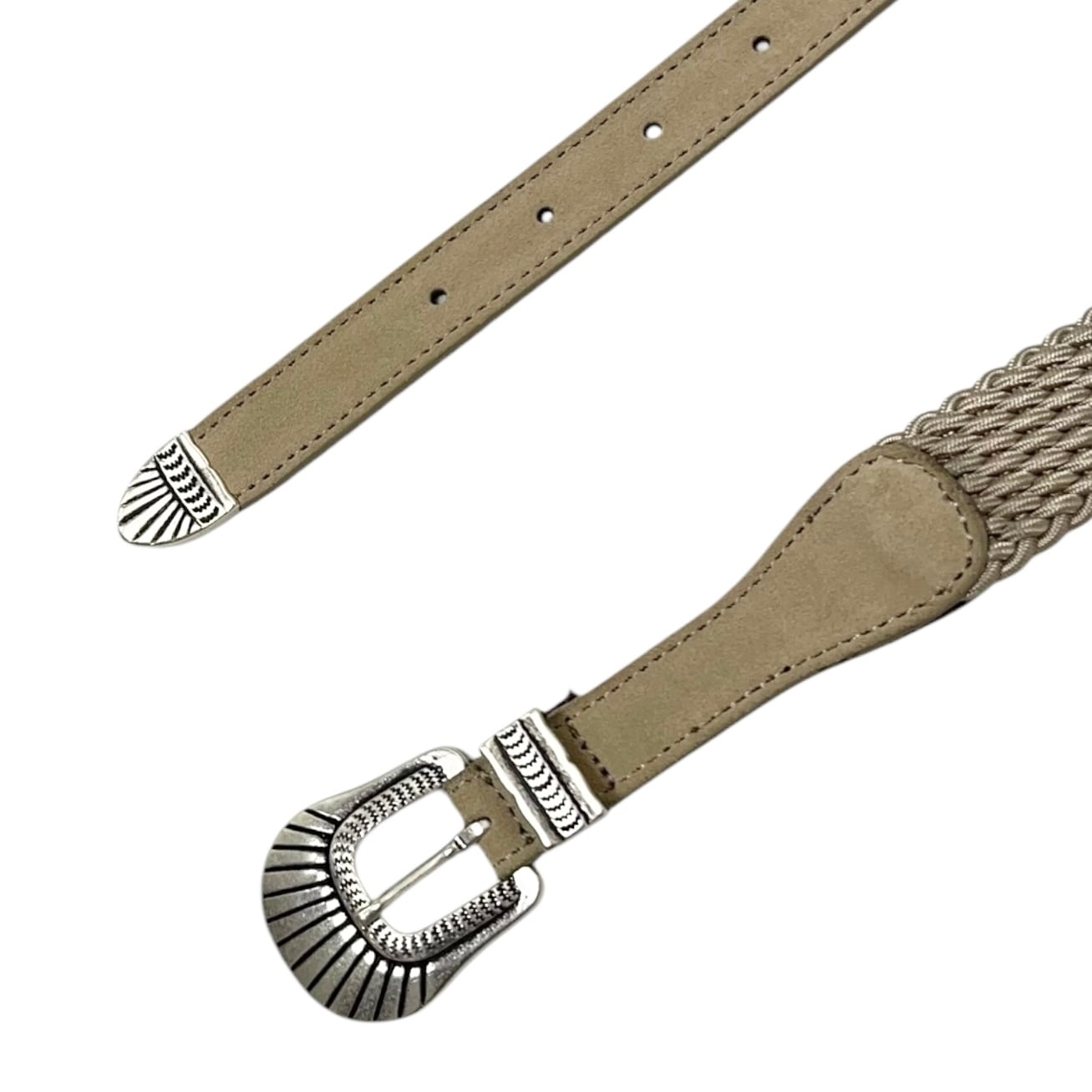 D'AMICO(ダミーコ) プンターレ エラスティックベルト/BEIGE