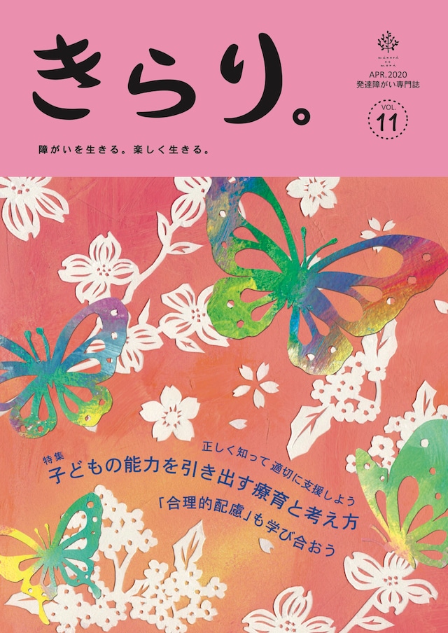 発達障害専門誌きらり。　vol.11　療育特集