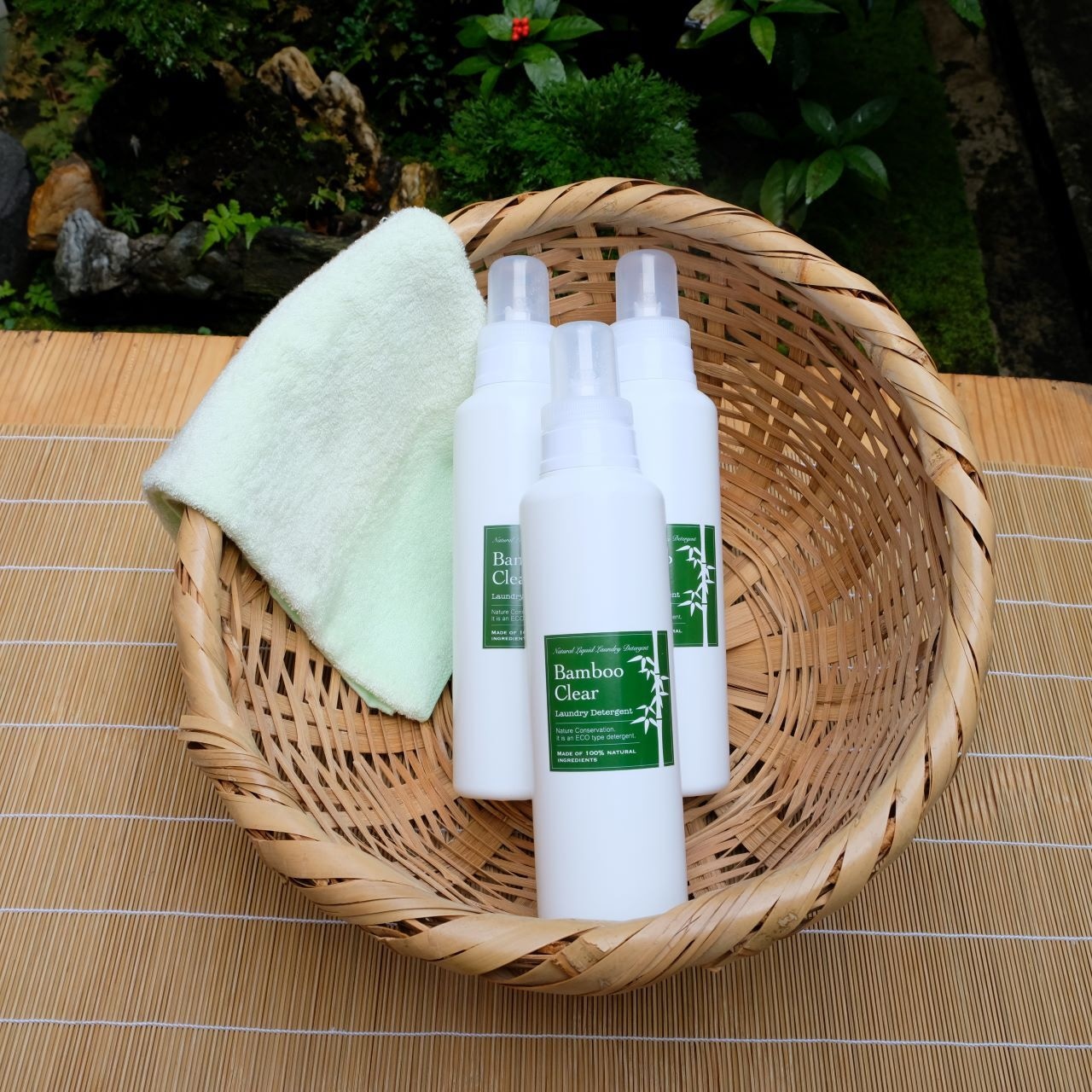 【無添加 洗濯洗剤】天然成分100% バンブークリア 620mlボトル