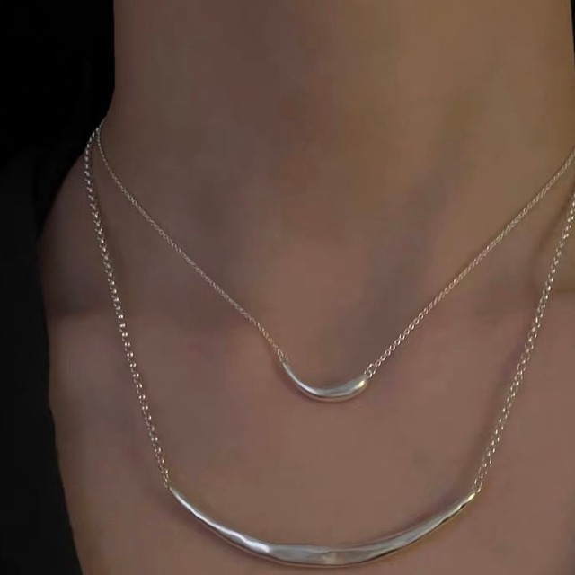 S925 LONG urban necklace (N129)