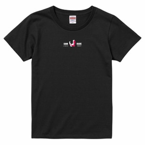 COMRADEレディースT【ブラック】