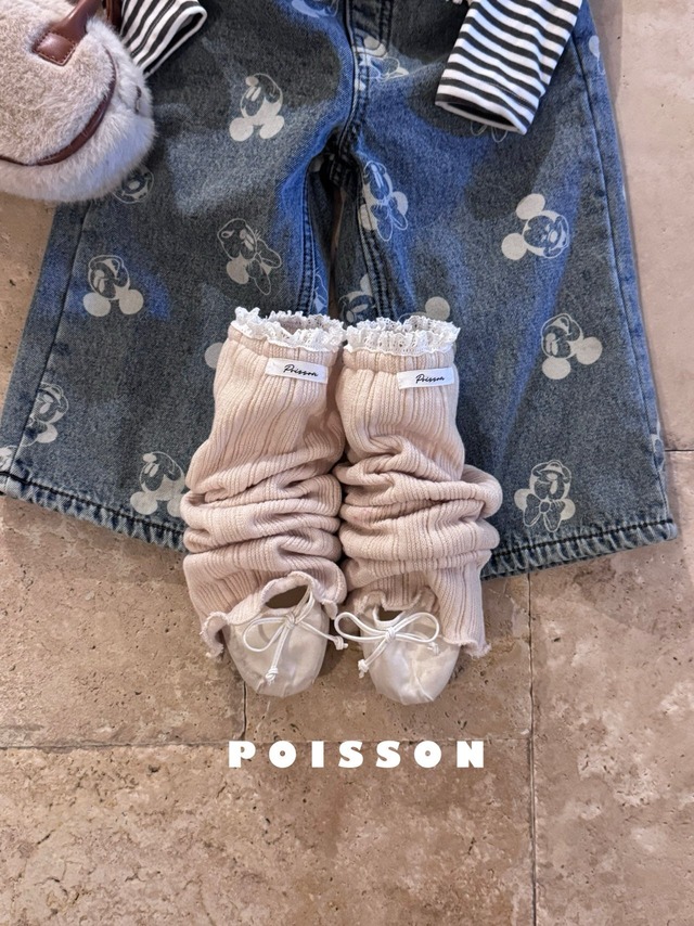 [即納]≪POISSON≫Rib Warmers 25