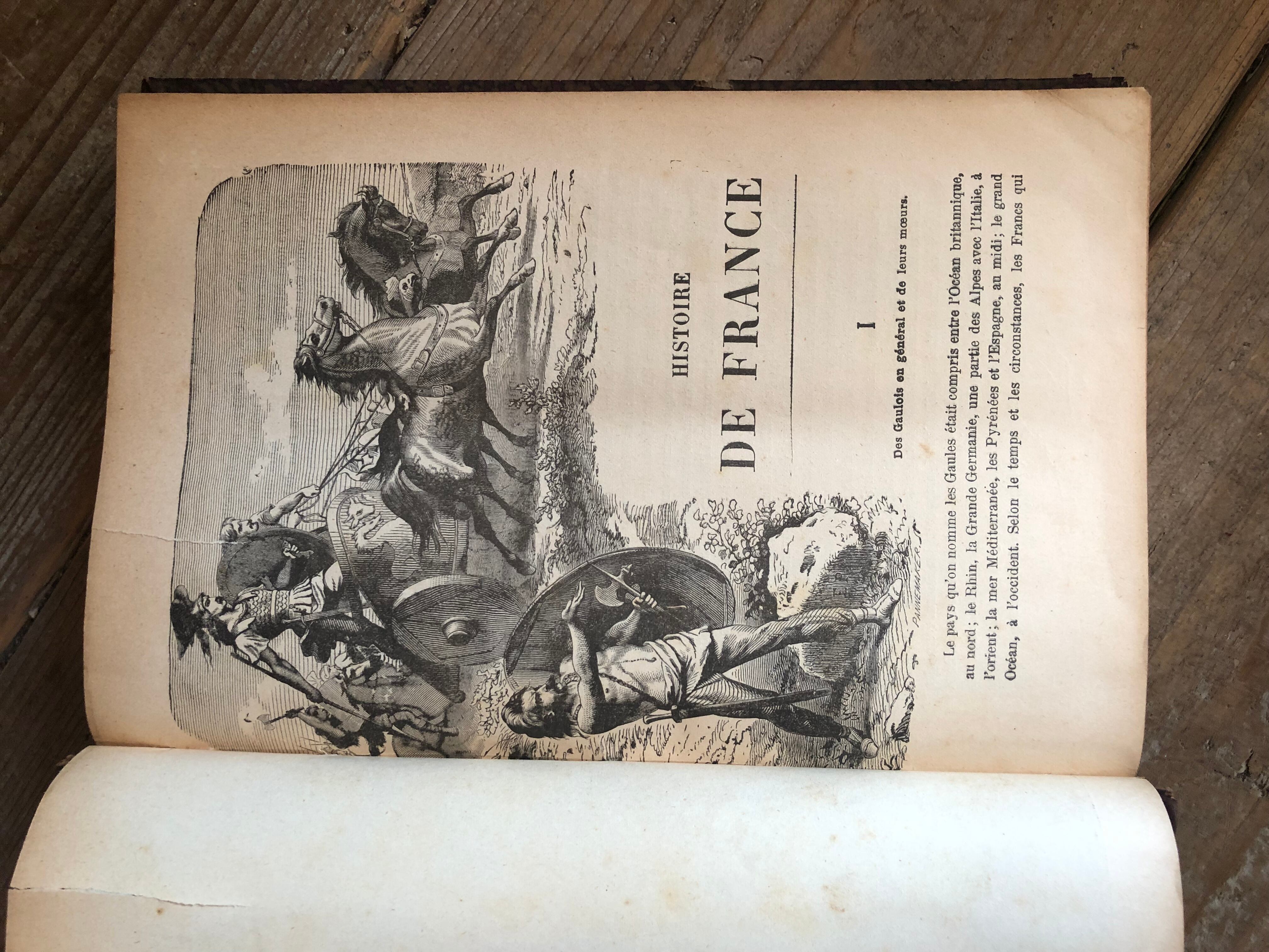 フランスアンティーク古書 ANQUETIL no1 | Brocante de La Cocotte