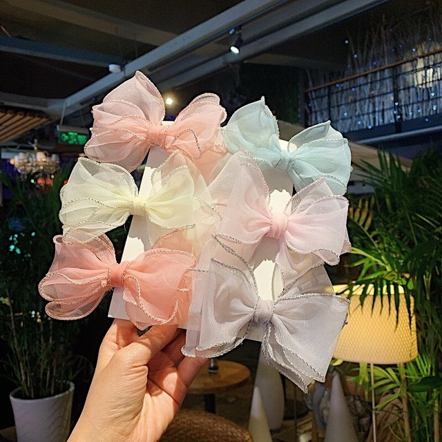 レッドアクセサリー リボンヘアピン バック 大人ガーリー スウィート キュート カジュアル ブラック・アイド・ピーズ95240897191