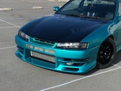 S14シルビア　M/後　フロントバンパー　タイプ２　IDESIGN製　新商品　新品【24-15】