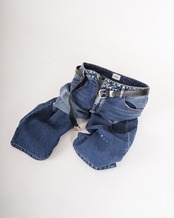 【#Re:room】VINTAGE PAINT WIDE DENIM PANTS［REP309］