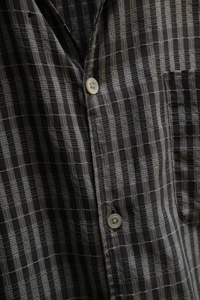 Utah / 60’s “unknown” shark collar pattern shirt