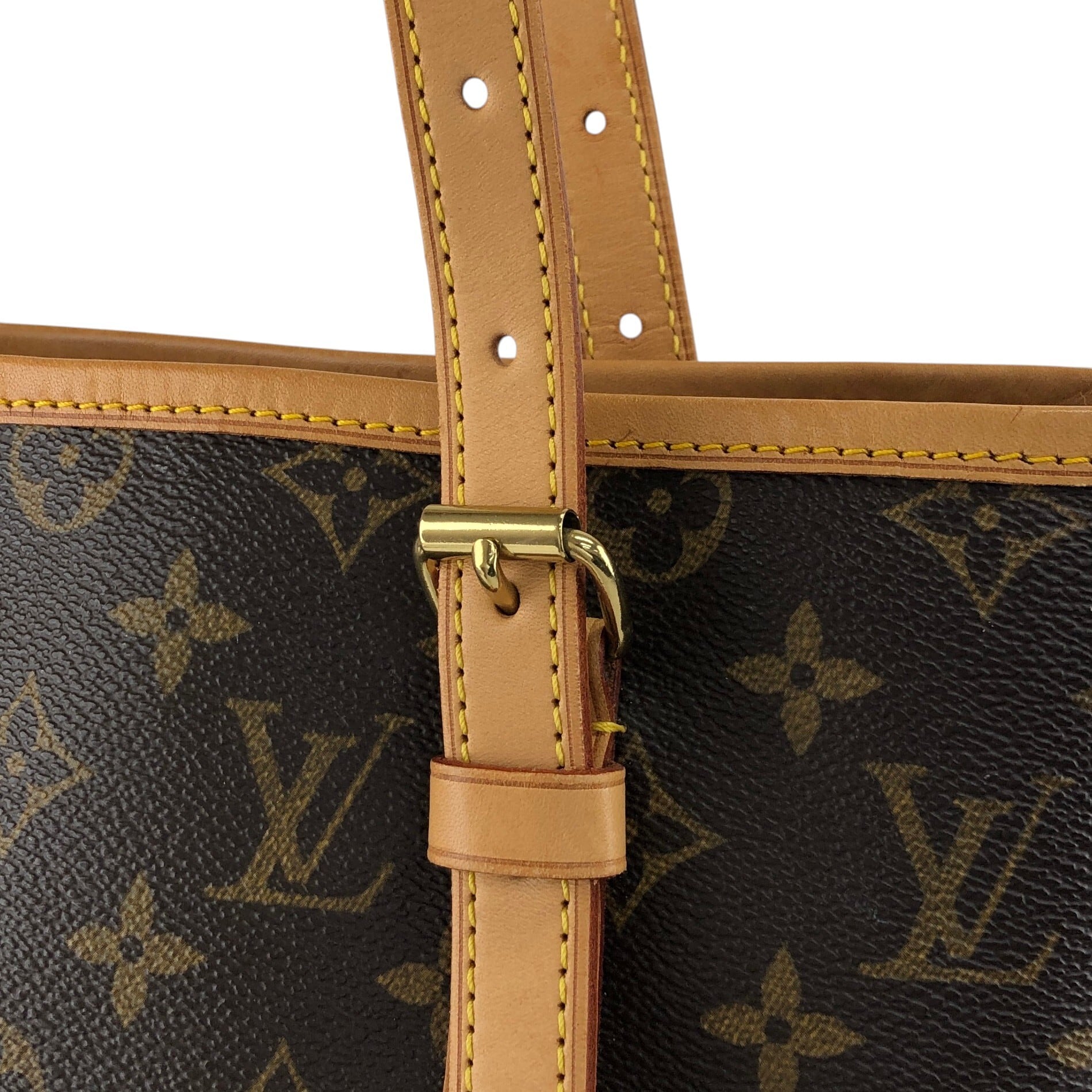 LOUIS VUITTON ルイヴィトン モノグラム トートバッグ ブラウン PVC