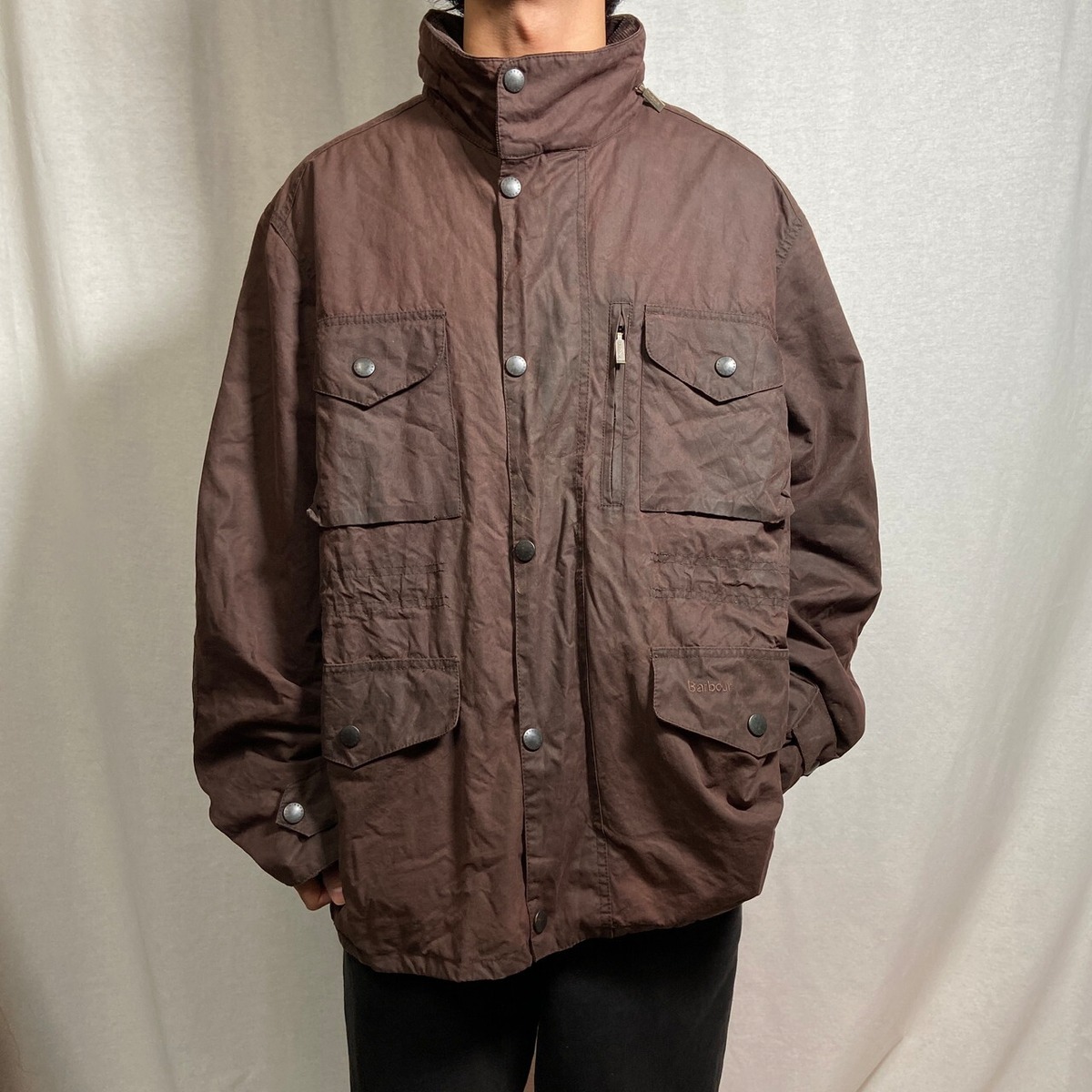 英国製 Barbour バブアー SAPPER JACKET サッパージャケット オイルド 