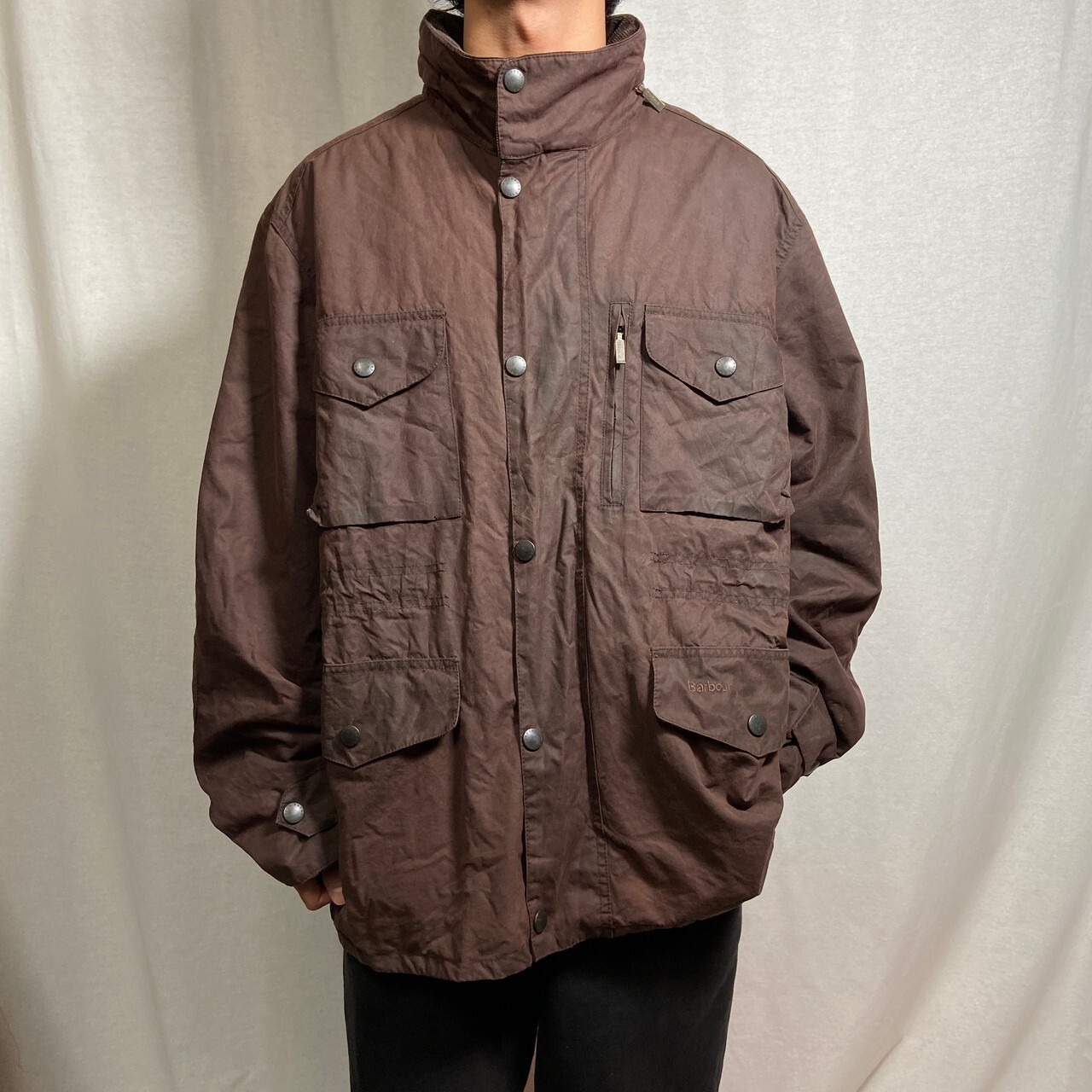 英国製 Barbour バブアー SAPPER JACKET サッパージャケット オイルド  