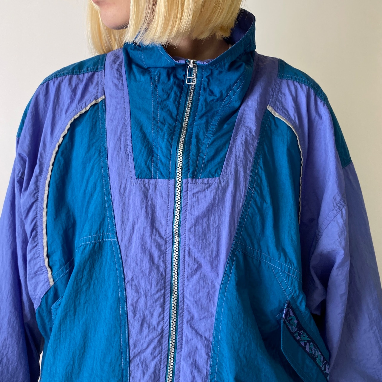 90年代 NIKE ナイキ 切替 リフレクター ワンポイントロゴ刺? メッシュ 