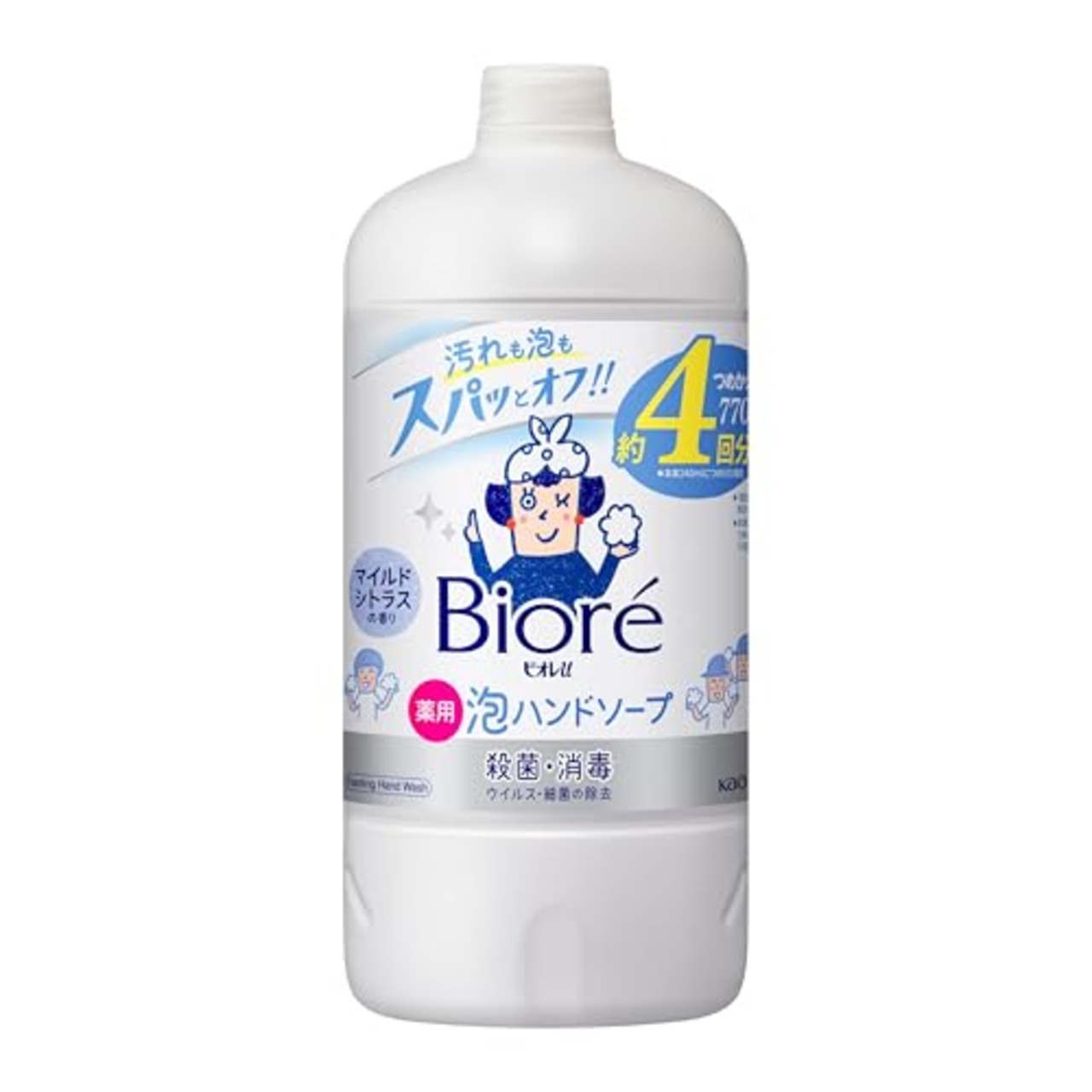 【医薬部外品】ビオレｕ 泡ハンドソープ つめかえ用 770ml