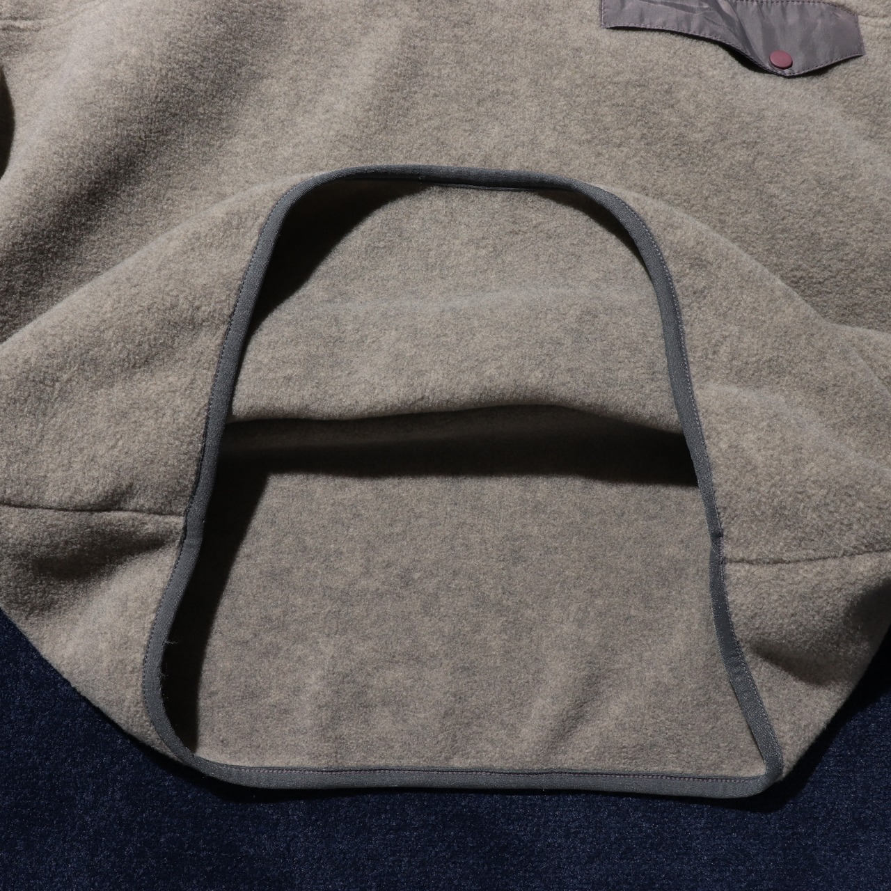 Deadstock L メランジグレー カーキ 99年 メキシコ製 シンチラスナップT Patagonia パタゴニア フリース