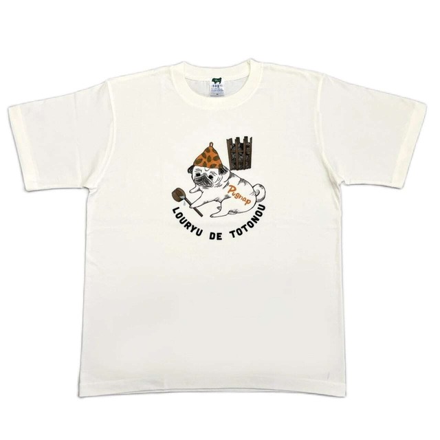 ROURYU 半袖Tシャツ（バニラホワイト）
