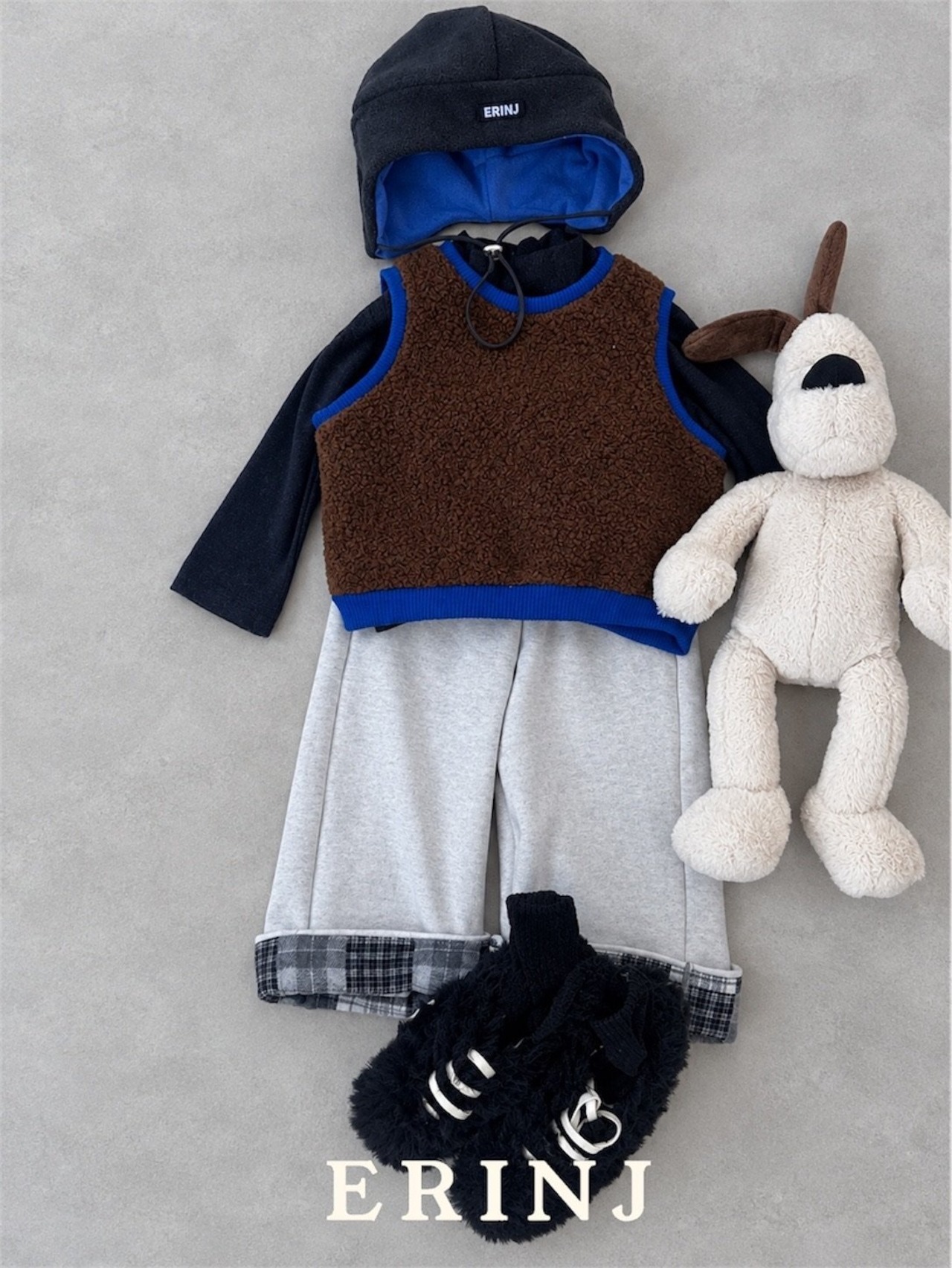 ERIN J［取寄］soft half turtleneck tee 26winter