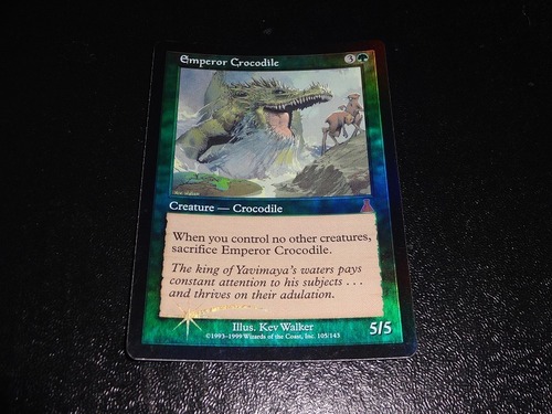 FOIL/皇帝クロコダイル/Emperor Crocodile/英語版/MTG