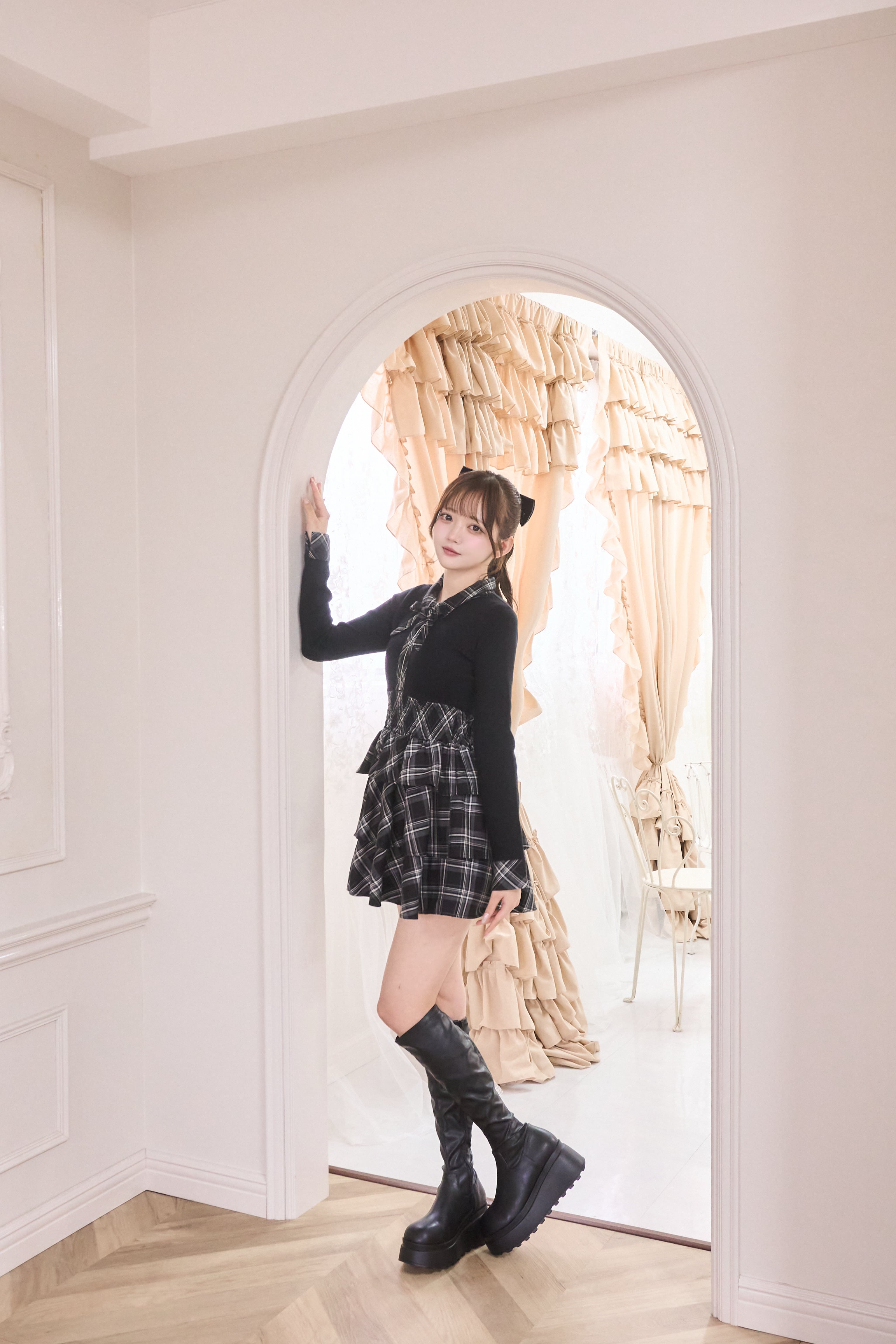 papillonner check tiered op