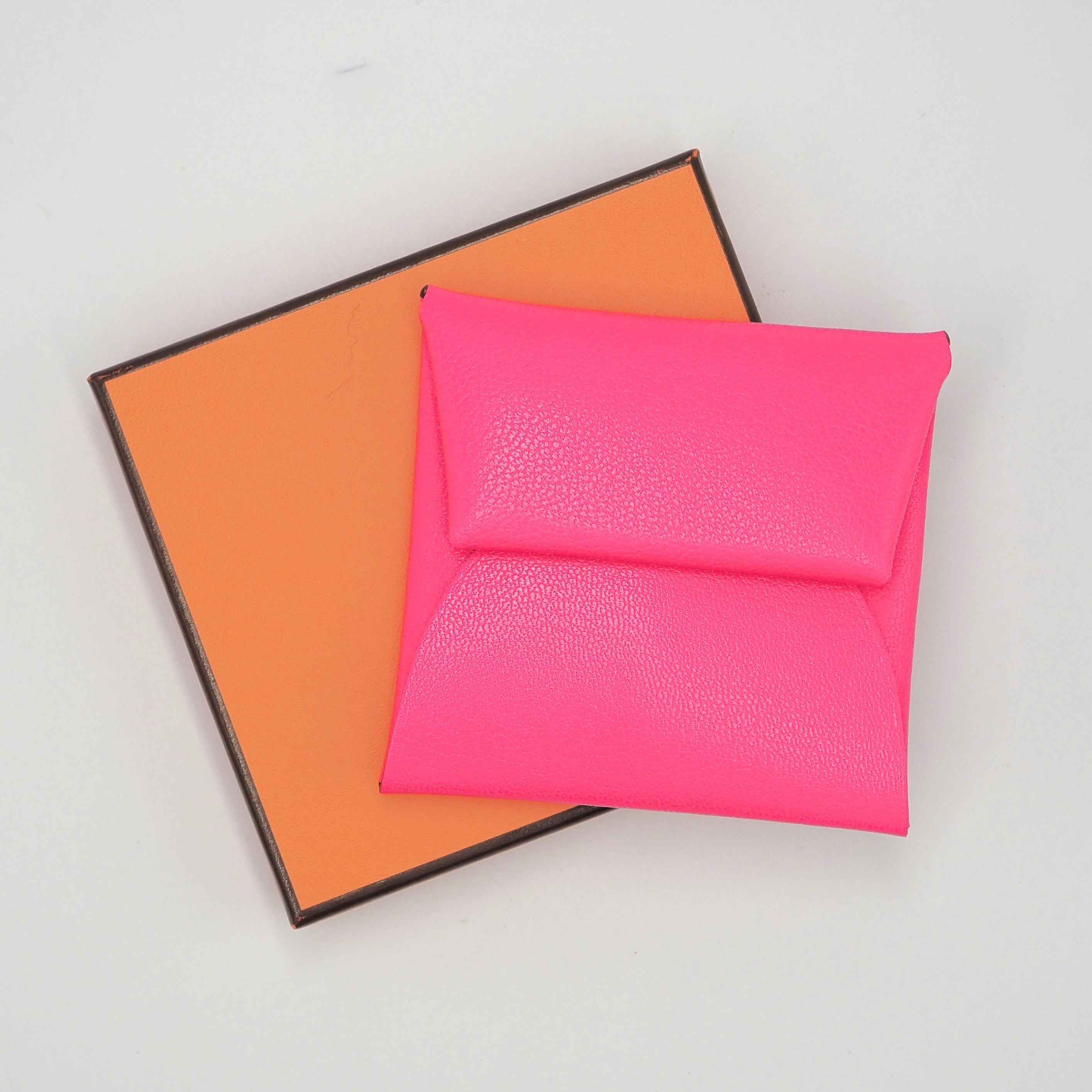 12/21掲載 HERMES バスティア コインケース ローズティリアン エルメス 付属品付き