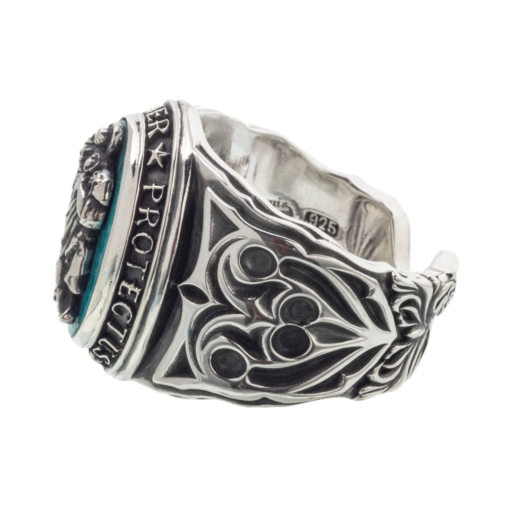 セントクリストファーリング ACR0306 St. Christopher ring シルバー