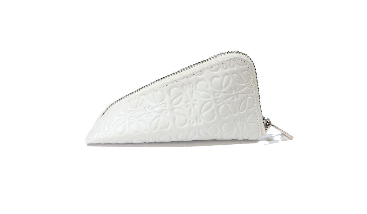 LOEWE ロエベ アナグラム リピート 総柄 ジップ コインケース 小銭入れ