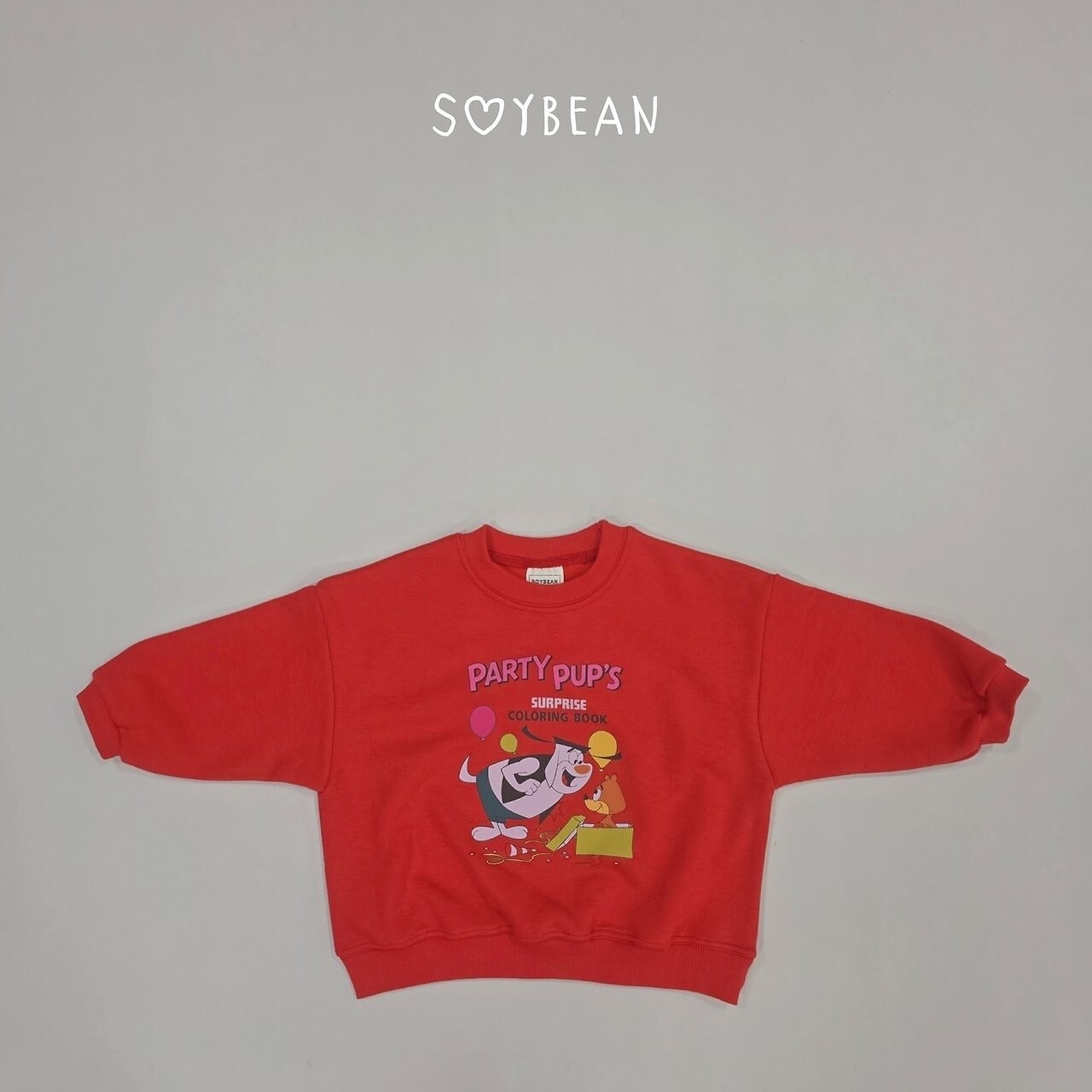 韓国子供服 / 26Autumn / soybean / party スウェット / キッズ服 / ジュニア服 / 秋服 *XS~JM*