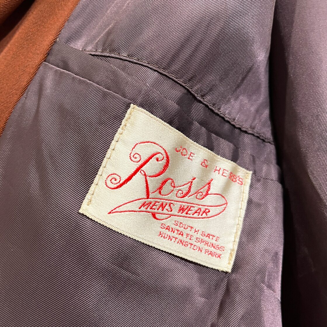 50s Ross Rayon Gabardine Jacket 50年代 ギャバジン ジャケット 