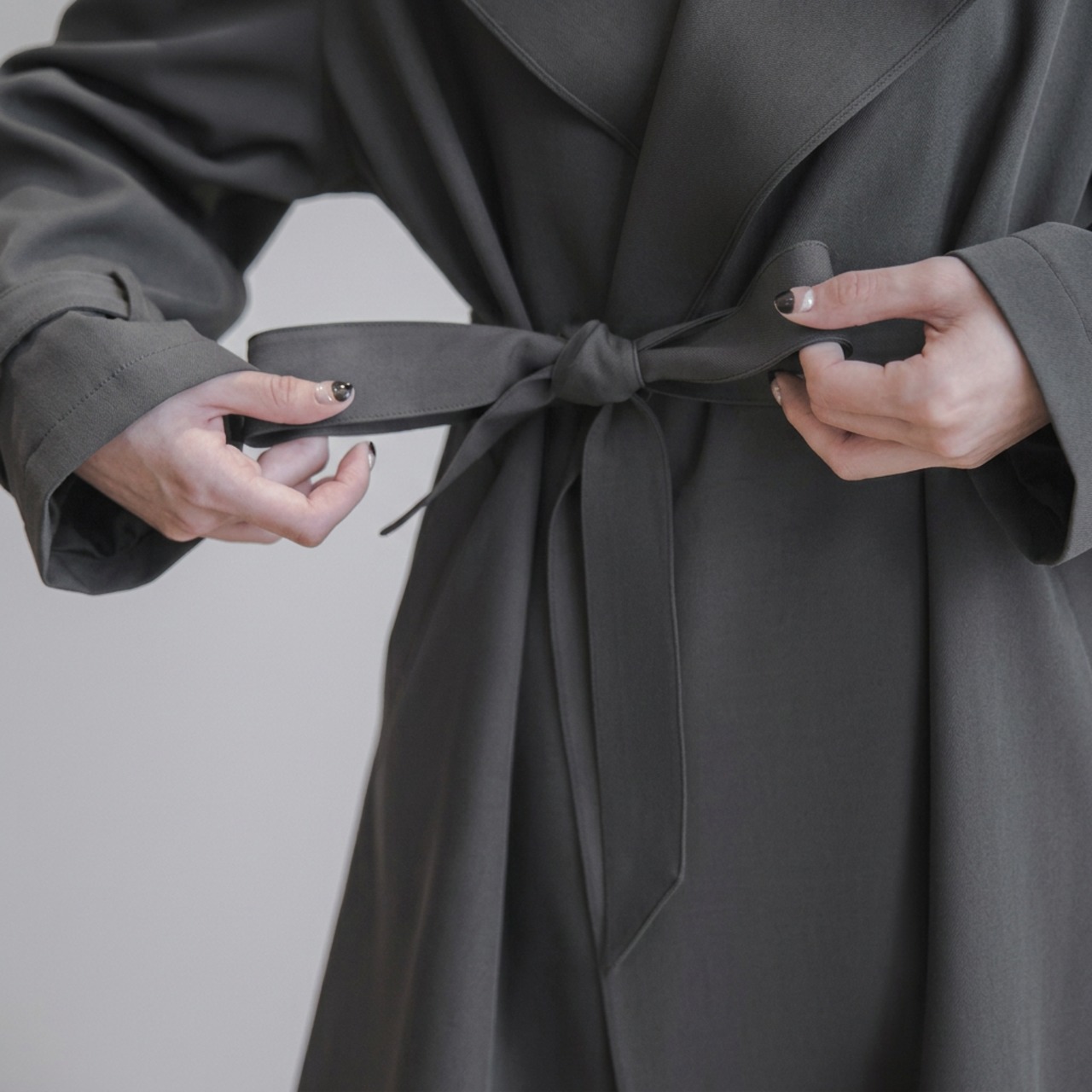 ベルト付き トレンチコート   3colors  26046・画像10