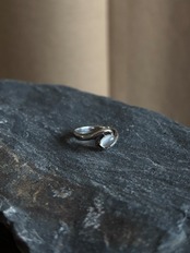 Silver 925 ring petite oval-8-1